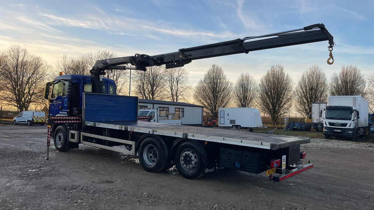 Man TGS 26.360 - Camião de caixa aberta/ Plataforma, Caminhão grua: foto 3 Man TGS 26.360 - Camião de caixa aberta/ Plataforma, Caminhão grua: foto 3