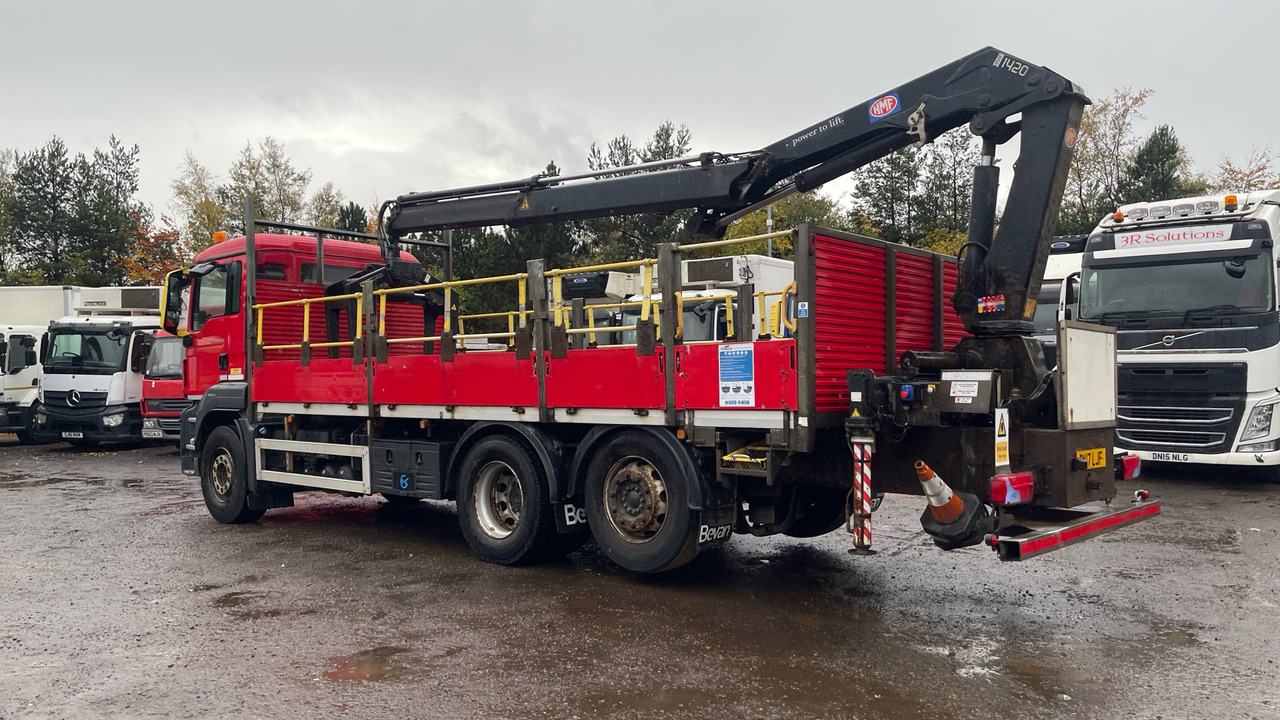 Man TGS 26.360 - Camião de caixa aberta/ Plataforma, Caminhão grua: foto 3 Man TGS 26.360 - Camião de caixa aberta/ Plataforma, Caminhão grua: foto 3