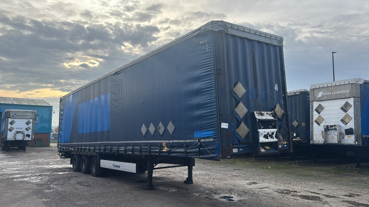 KRONE CURTAINSIDE MEGA EUROLINER - Reboque: foto 1 KRONE CURTAINSIDE MEGA EUROLINER - Reboque: foto 1