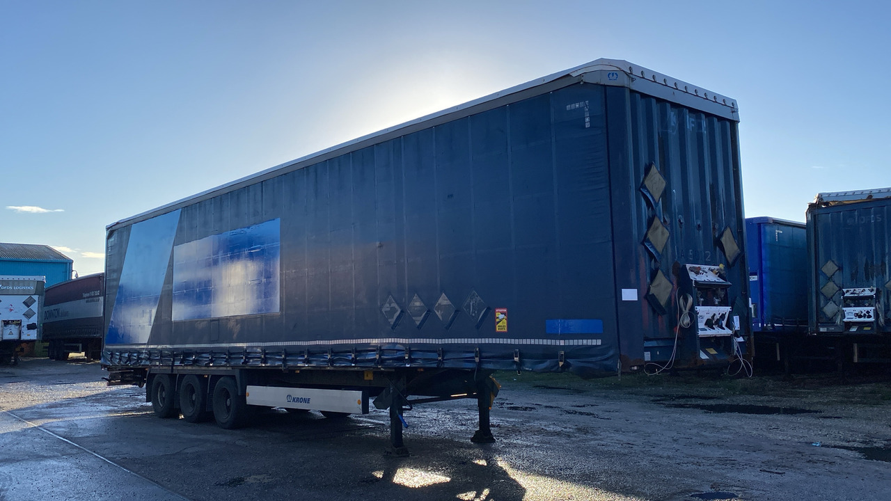 KRONE CURTAINSIDE MEGA EUROLINER - Reboque: foto 1 KRONE CURTAINSIDE MEGA EUROLINER - Reboque: foto 1