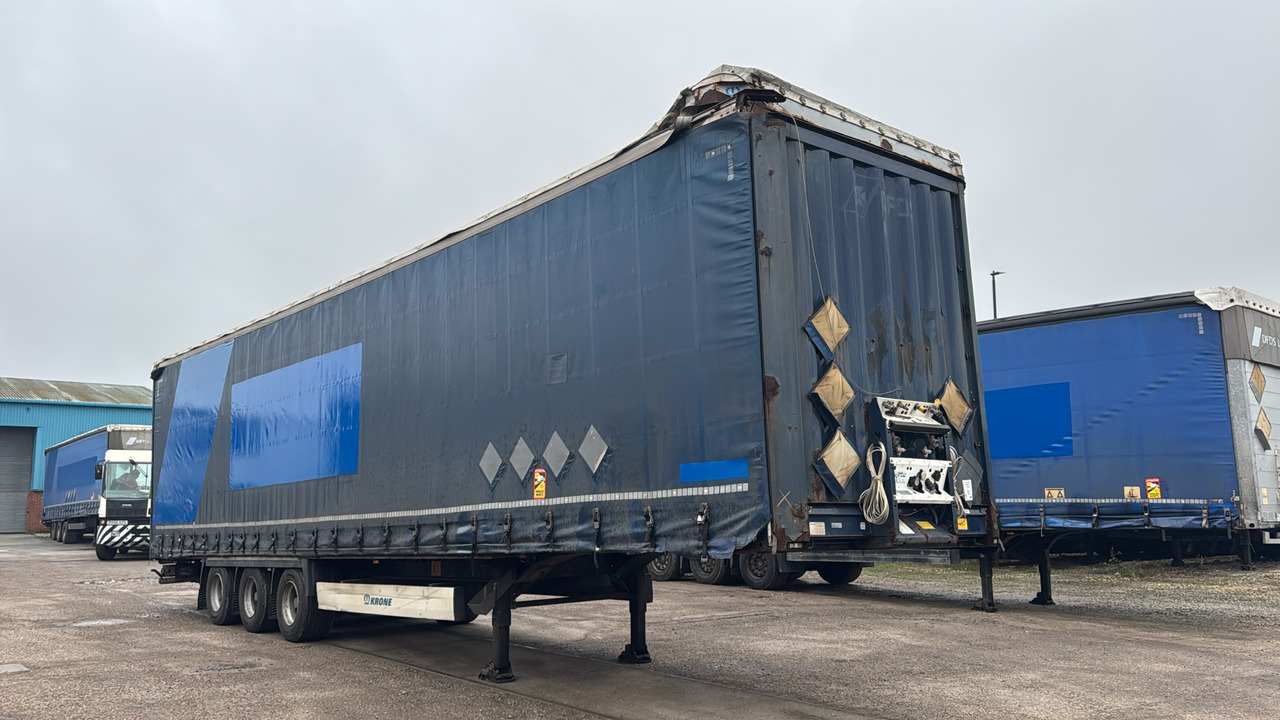 KRONE CURTAINSIDE MEGA EUROLINER - Reboque: foto 1 KRONE CURTAINSIDE MEGA EUROLINER - Reboque: foto 1