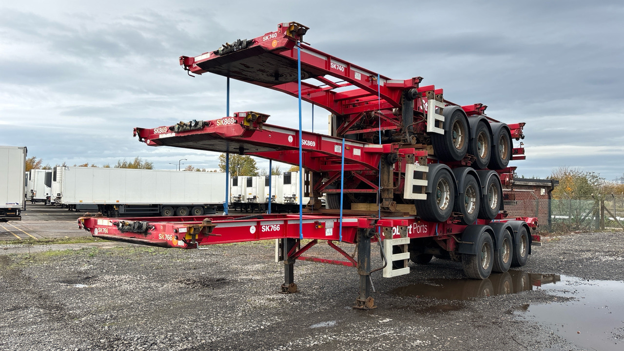 SDC SKELETAL SLIDING - STACK OF 3 - Reboque: foto 3 SDC SKELETAL SLIDING - STACK OF 3 - Reboque: foto 3