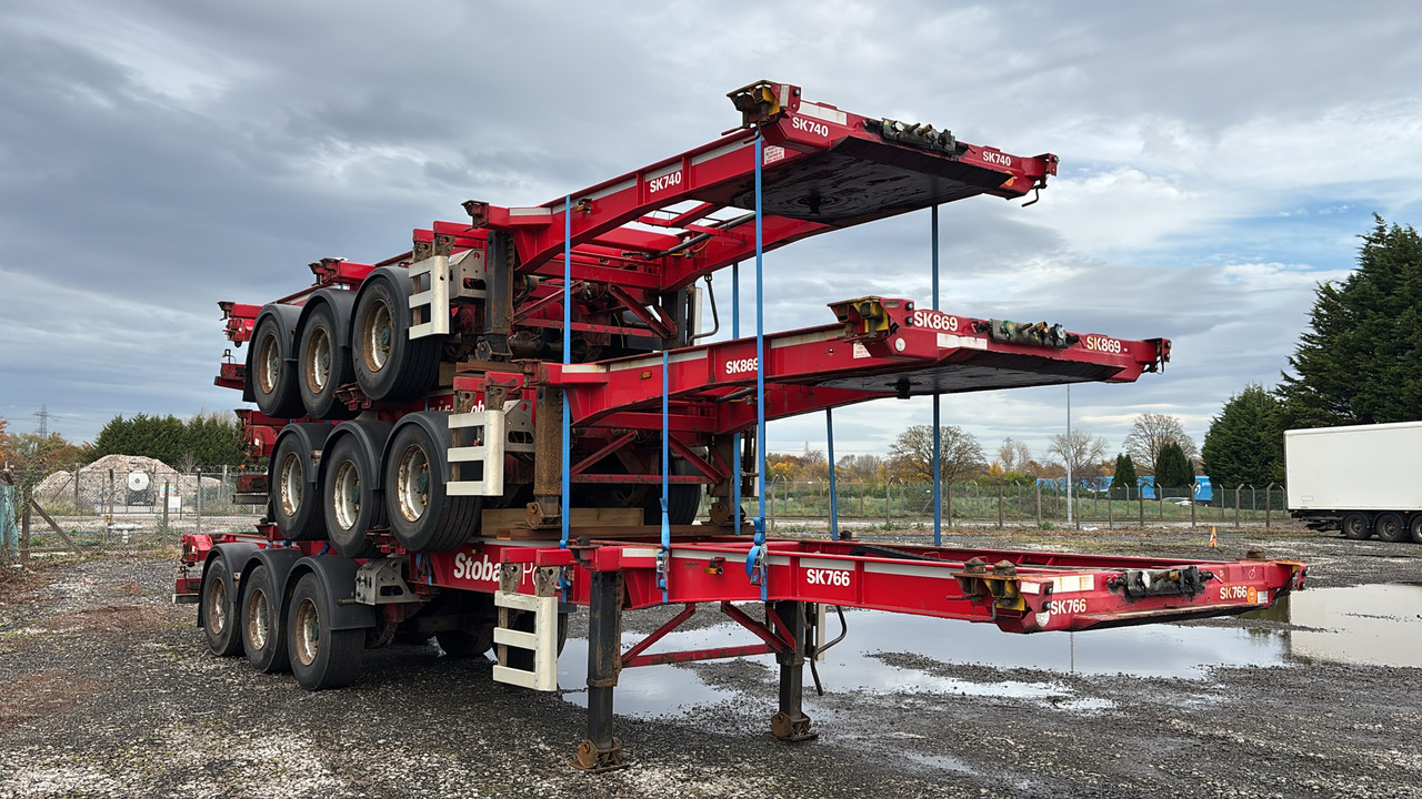 SDC SKELETAL SLIDING - STACK OF 3 - Reboque: foto 1 SDC SKELETAL SLIDING - STACK OF 3 - Reboque: foto 1