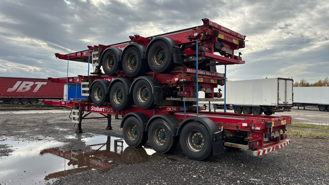 SDC SKELETAL SLIDING - STACK OF 3 - Reboque: foto 4 SDC SKELETAL SLIDING - STACK OF 3 - Reboque: foto 4