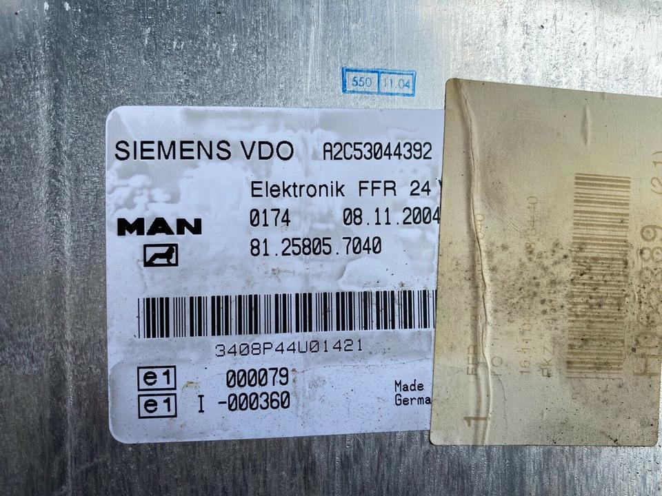 MAN FFR SIEMENS VDO Steuergerät 81.25805.7040 - Centralina electrónica de Caminhão: foto 2 MAN FFR SIEMENS VDO Steuergerät 81.25805.7040 - Centralina electrónica de Caminhão: foto 2