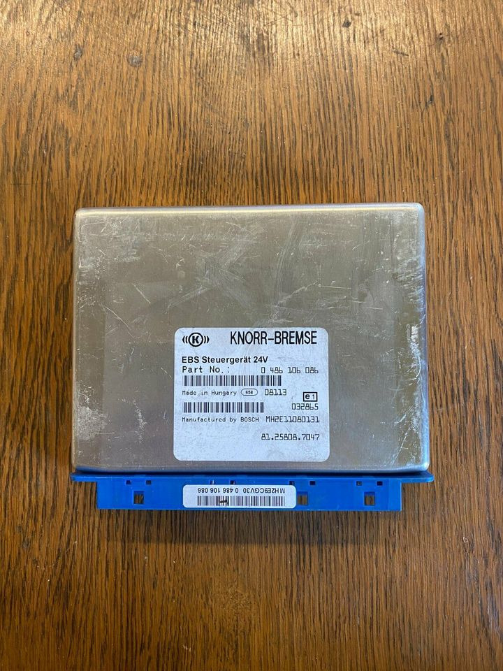 MAN Knorr-Bremse EBS Steuergerät 81258087047 - Centralina electrónica de Caminhão: foto 1 MAN Knorr-Bremse EBS Steuergerät 81258087047 - Centralina electrónica de Caminhão: foto 1