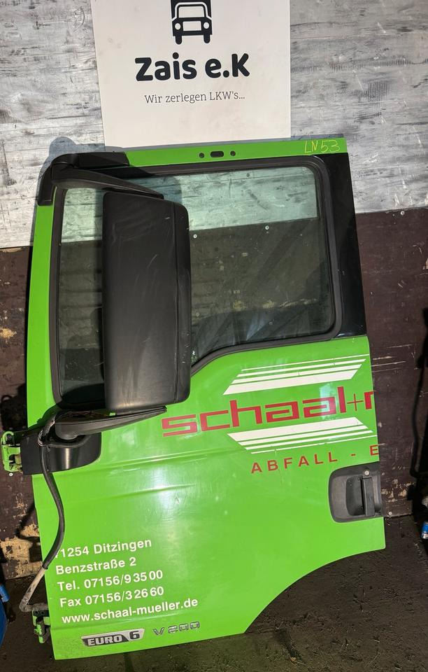 MAN TGS EU6 Fahrertür Grün Spiegel Innenverkleidung - Porta e peças de Caminhão: foto 1 MAN TGS EU6 Fahrertür Grün Spiegel Innenverkleidung - Porta e peças de Caminhão: foto 1