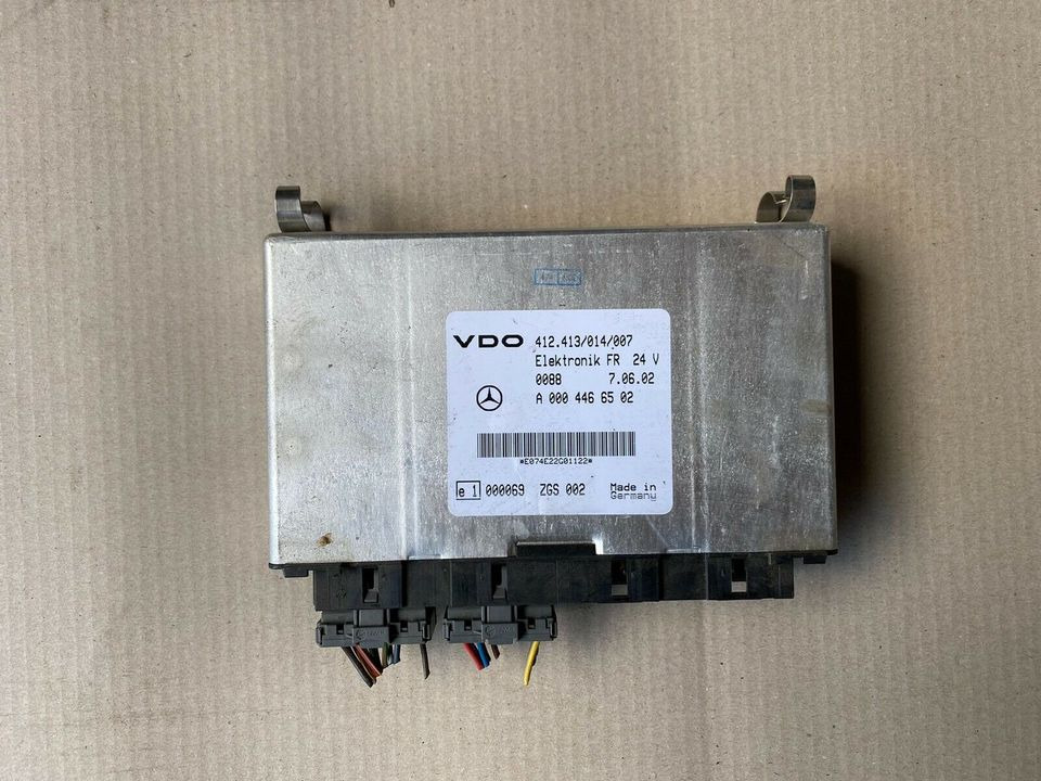 Mercedes Atego Elektronik FR VDO Steuergerät A 000 446 65 02 - Centralina electrónica de Caminhão: foto 1 Mercedes Atego Elektronik FR VDO Steuergerät A 000 446 65 02 - Centralina electrónica de Caminhão: foto 1