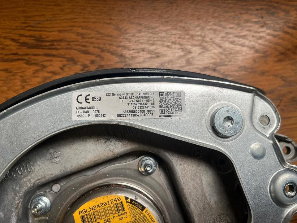 Mercedes-Benz Vito Lenkrad A6394640001 - Volante de direção de Caminhão: foto 5 Mercedes-Benz Vito Lenkrad A6394640001 - Volante de direção de Caminhão: foto 5