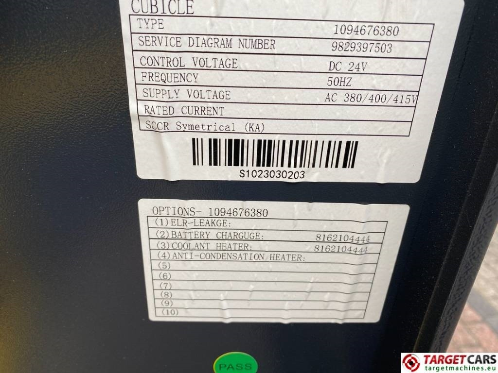 Gerador elétrico Atlas Copco QES100 Diesel 100KVA Generator 400/230V Unused: foto 17