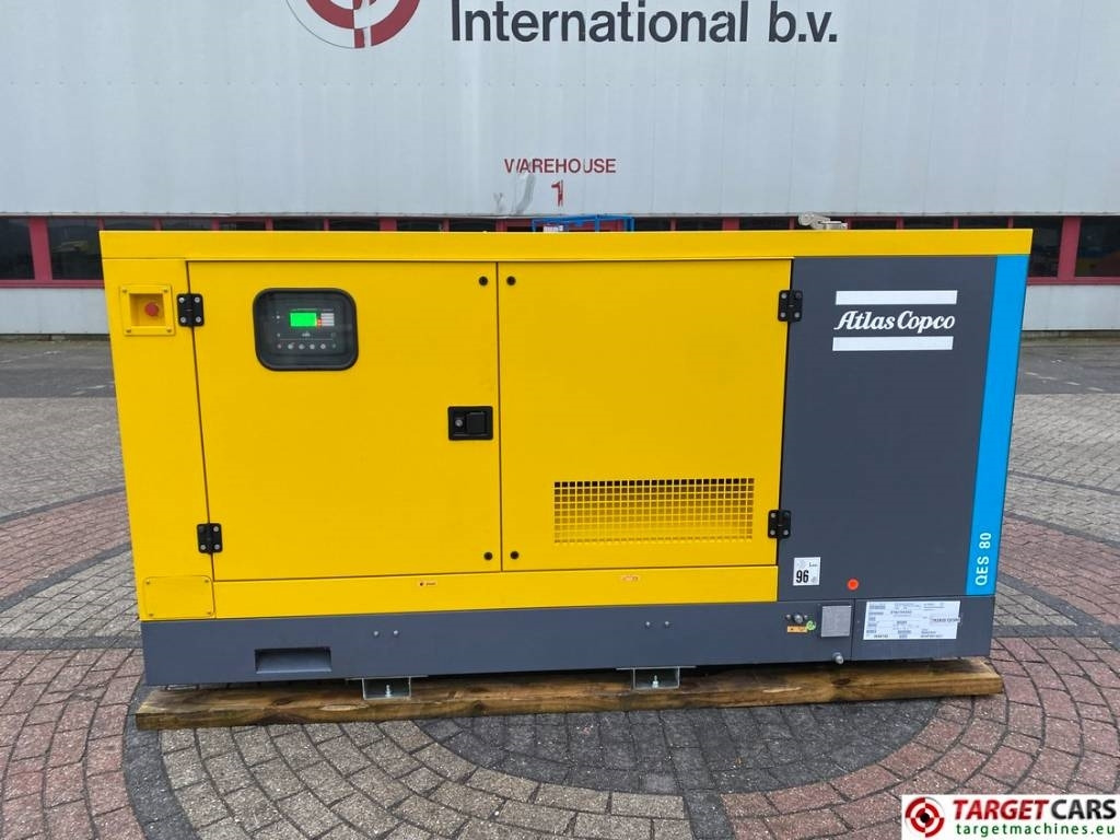 Atlas Copco QES80 Diesel 90KVA Generator 400/230V Unused - Gerador elétrico: foto 1 Atlas Copco QES80 Diesel 90KVA Generator 400/230V Unused - Gerador elétrico: foto 1