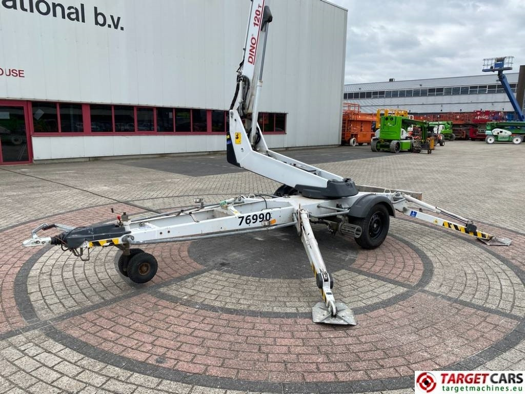 Plataforma de elevaçao rebocável Dino Dino 120T Towable Telescopic Boom Work Lift 1200cm: foto 20