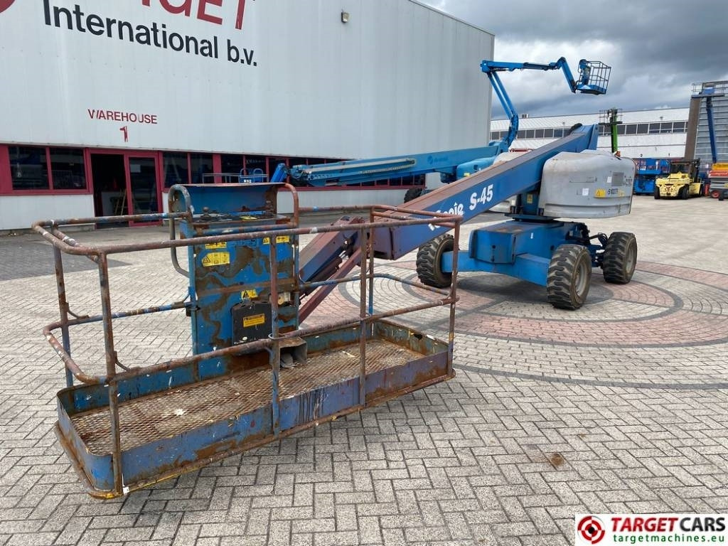 Plataforma telescópica Genie S-45 Telescopic 4x4 Diesel Boom Work Lift 1572cm: foto 18