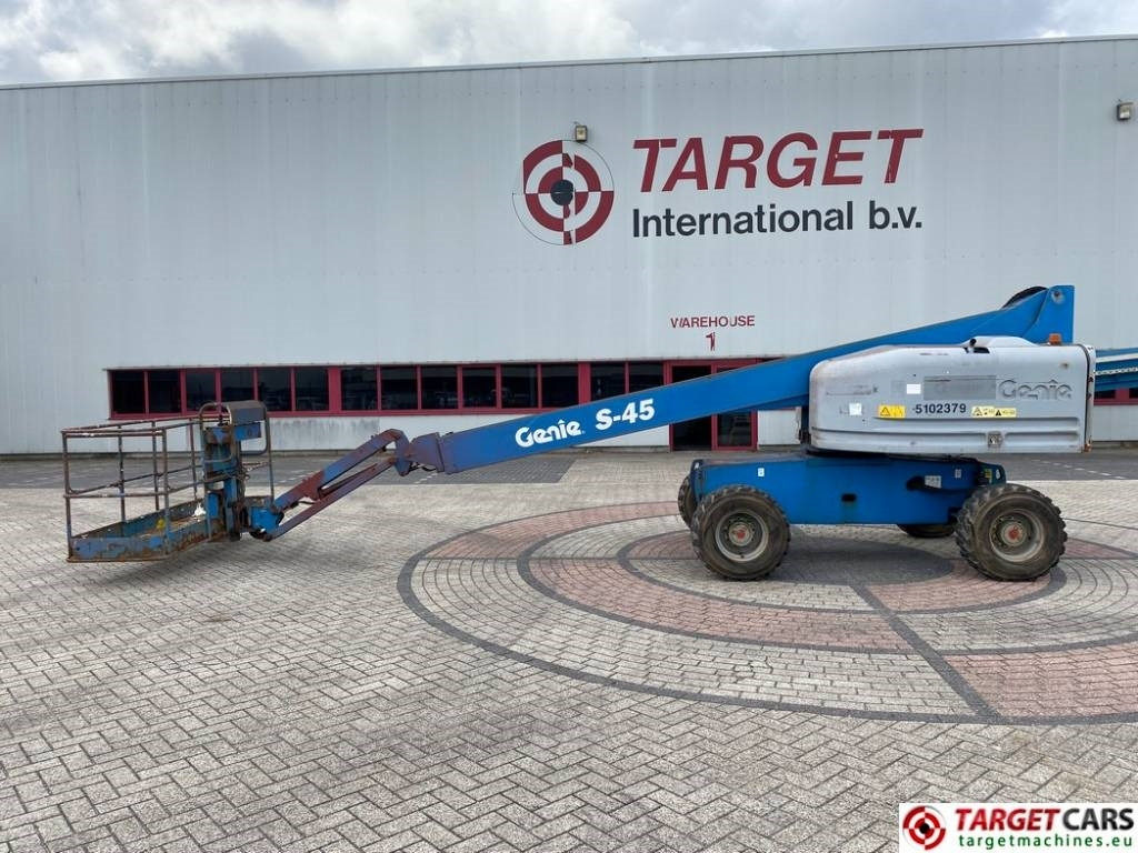 Plataforma telescópica Genie S-45 Telescopic 4x4 Diesel Boom Work Lift 1572cm: foto 30