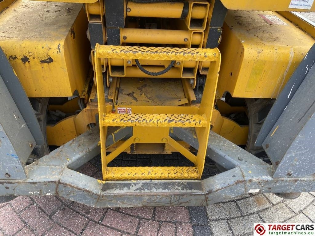 Plataforma de Tijera/ Plataforma de tesoura Haulotte Compact 10DX Diesel 4x4 Scissor 1015cm DEFECT: foto 15