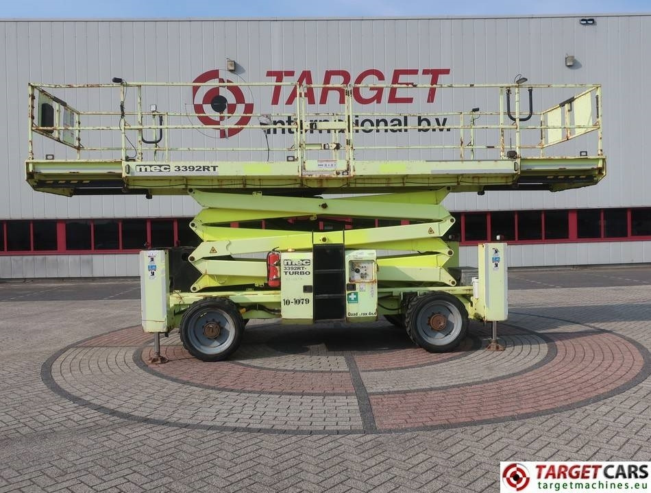Plataforma de Tijera/ Plataforma de tesoura MEC 3392RT-T Diesel 4x4 Scissor Work Lift 1200cm: foto 5