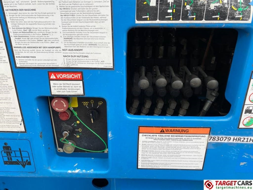 Plataforma articulada Niftylift HR21DE HyBrid Articulated Boom Work Lift 2080cm: foto 11