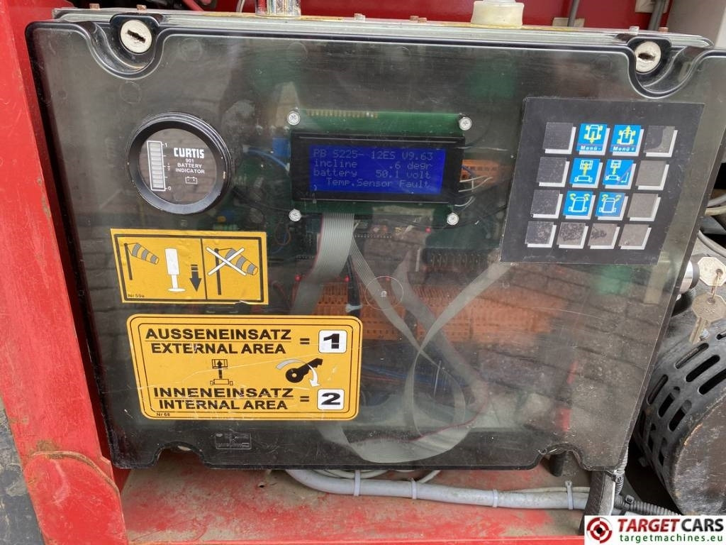 Plataforma de Tijera/ Plataforma de tesoura PB-Lift S225-12ES Electric Scissor Work Lift 2250cm: foto 11