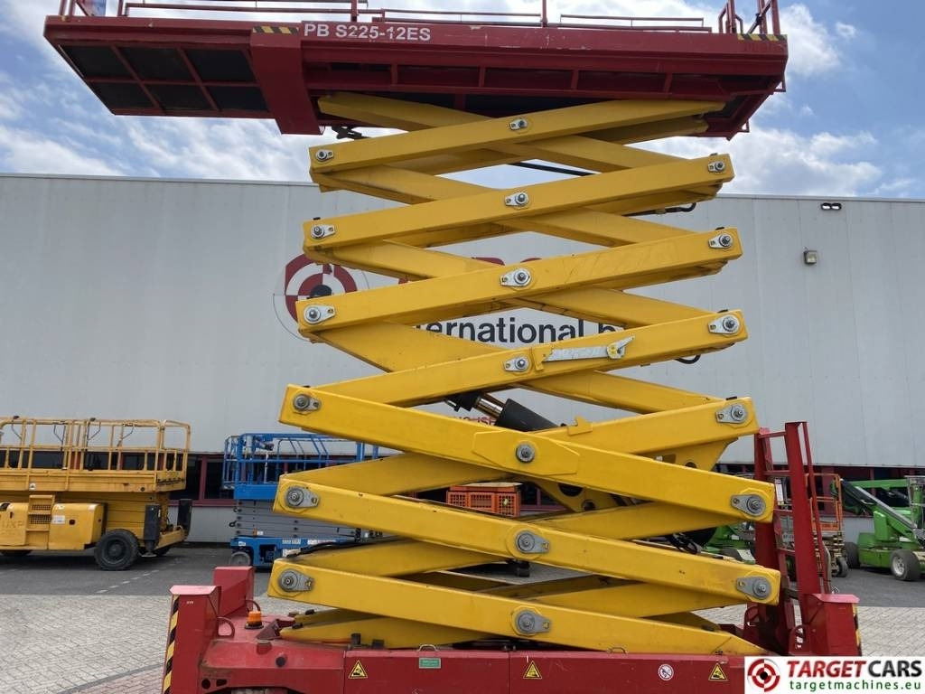 Plataforma de Tijera/ Plataforma de tesoura PB-Lift S225-12ES Electric Scissor Work Lift 2250cm: foto 42