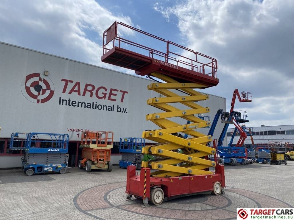 Plataforma de Tijera/ Plataforma de tesoura PB-Lift S225-12ES Electric Scissor Work Lift 2250cm: foto 41