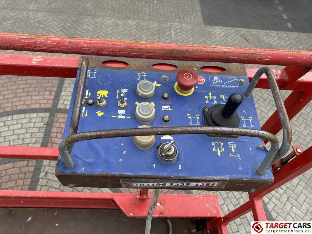 Plataforma de Tijera/ Plataforma de tesoura PB-Lift S225-12ES Electric Scissor Work Lift 2250cm: foto 8