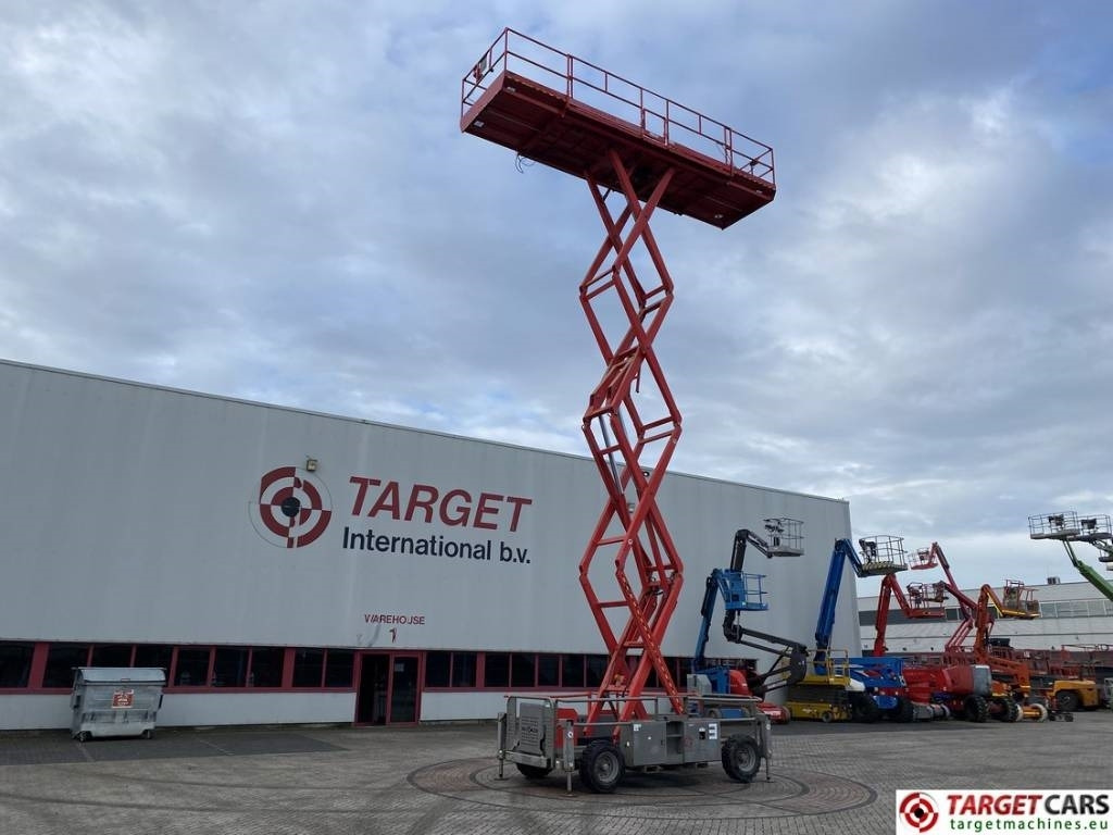 Plataforma de Tijera/ Plataforma de tesoura SkyJack SJ9241 RT Diesel 4x4 Scissor Work Lift 1450cm: foto 6