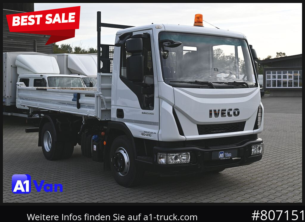 IVECO Eurocargo 80E21 Kipper, Meiller, Klima, 2x AHK - Caminhão: foto 1 IVECO Eurocargo 80E21 Kipper, Meiller, Klima, 2x AHK - Caminhão: foto 1