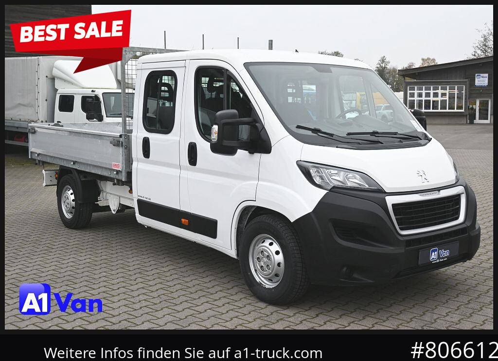 PEUGEOT Boxer Doka Kipper, AHK, Klima, Standheizung - Caminhão: foto 1 PEUGEOT Boxer Doka Kipper, AHK, Klima, Standheizung - Caminhão: foto 1