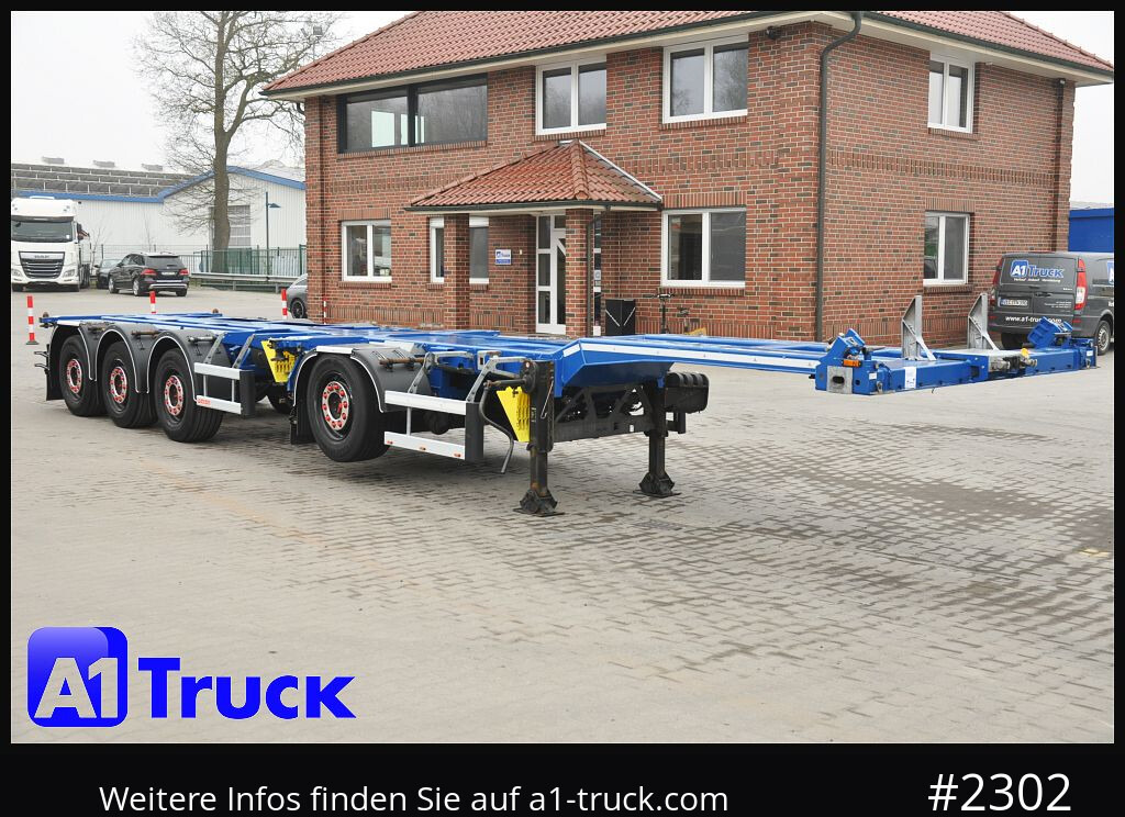 D-TEC VCC-05, CombitrailerTeiler chassi, Lift - Semireboque transportador de contêineres/ Caixa móvel: foto 1 D-TEC VCC-05, CombitrailerTeiler chassi, Lift - Semireboque transportador de contêineres/ Caixa móvel: foto 1