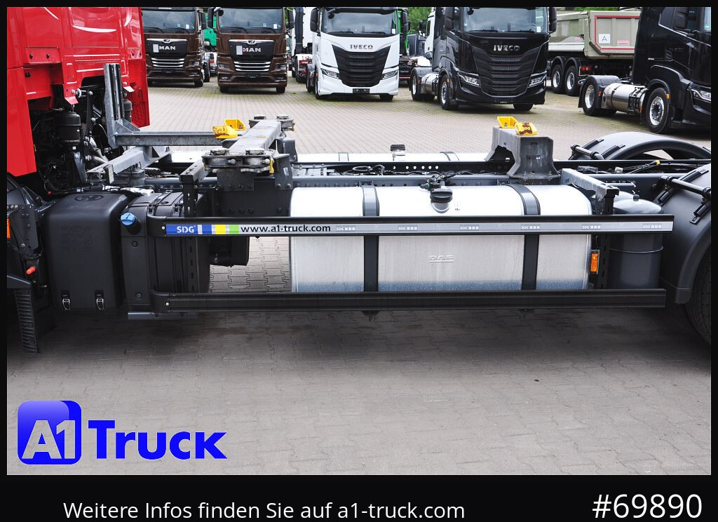 DAF XF 480, BDF, 7,45, 7,82, Lift-Lenkachse, - Caminhão transportador de contêineres/ Caixa móvel: foto 2 DAF XF 480, BDF, 7,45, 7,82, Lift-Lenkachse, - Caminhão transportador de contêineres/ Caixa móvel: foto 2