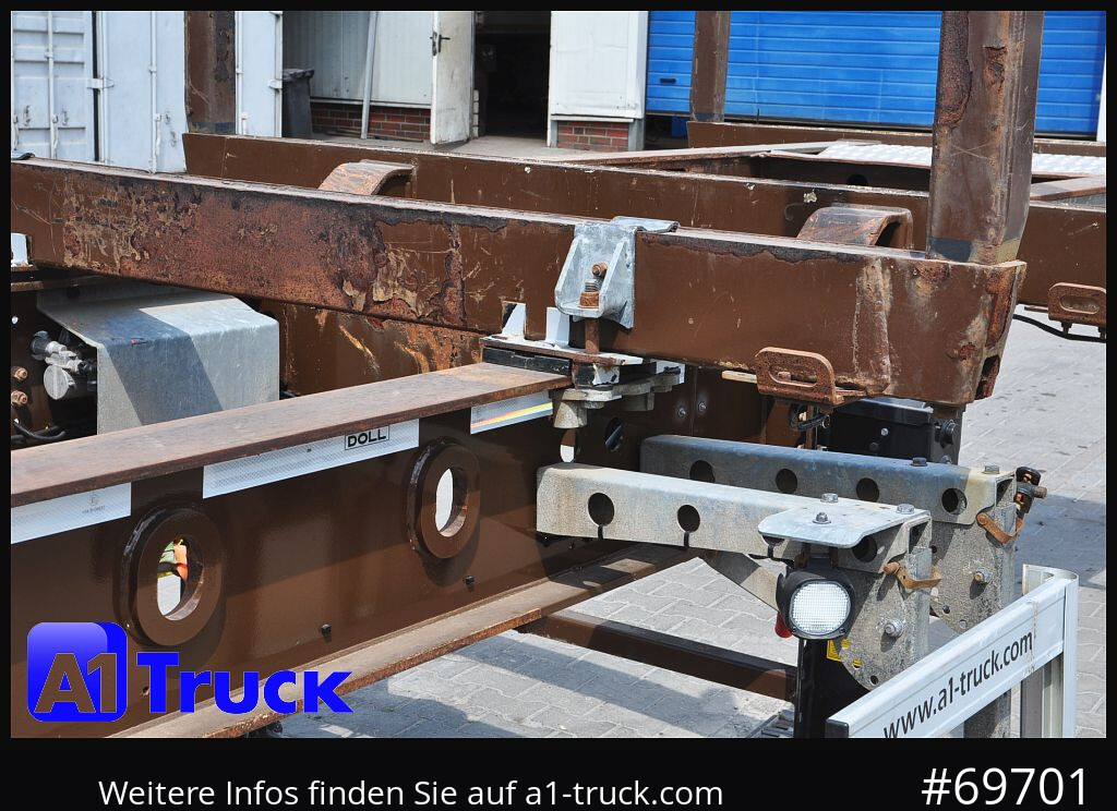 DOLL H3L-14XL Holz Tele, Lenkachse 271 tkm. - Semi-reboque florestal: foto 3 DOLL H3L-14XL Holz Tele, Lenkachse 271 tkm. - Semi-reboque florestal: foto 3