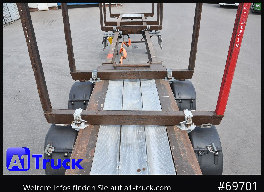 DOLL H3L-14XL Holz Tele, Lenkachse 271 tkm. - Semi-reboque florestal: foto 2 DOLL H3L-14XL Holz Tele, Lenkachse 271 tkm. - Semi-reboque florestal: foto 2