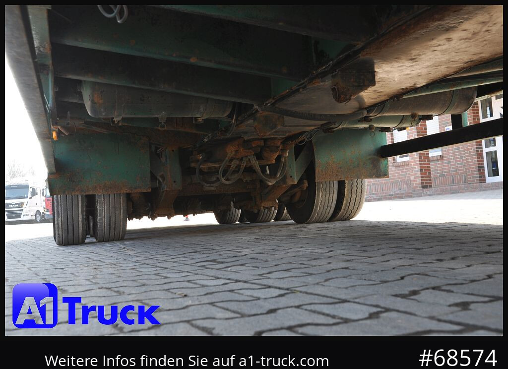 FAYMONVILLE Plattform, ausziehbar, Lenkachse, Tieflader, 15250mm lang - Semi-reboque plataforma/ Caixa aberta: foto 3 FAYMONVILLE Plattform, ausziehbar, Lenkachse, Tieflader, 15250mm lang - Semi-reboque plataforma/ Caixa aberta: foto 3