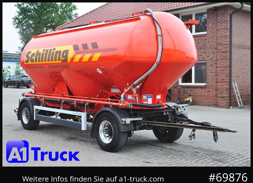 FELDBINDER HEUT 31.2 Silo, Futtermittel, 31m³, 3 Kammern, - Reboque tanque: foto 1 FELDBINDER HEUT 31.2 Silo, Futtermittel, 31m³, 3 Kammern, - Reboque tanque: foto 1
