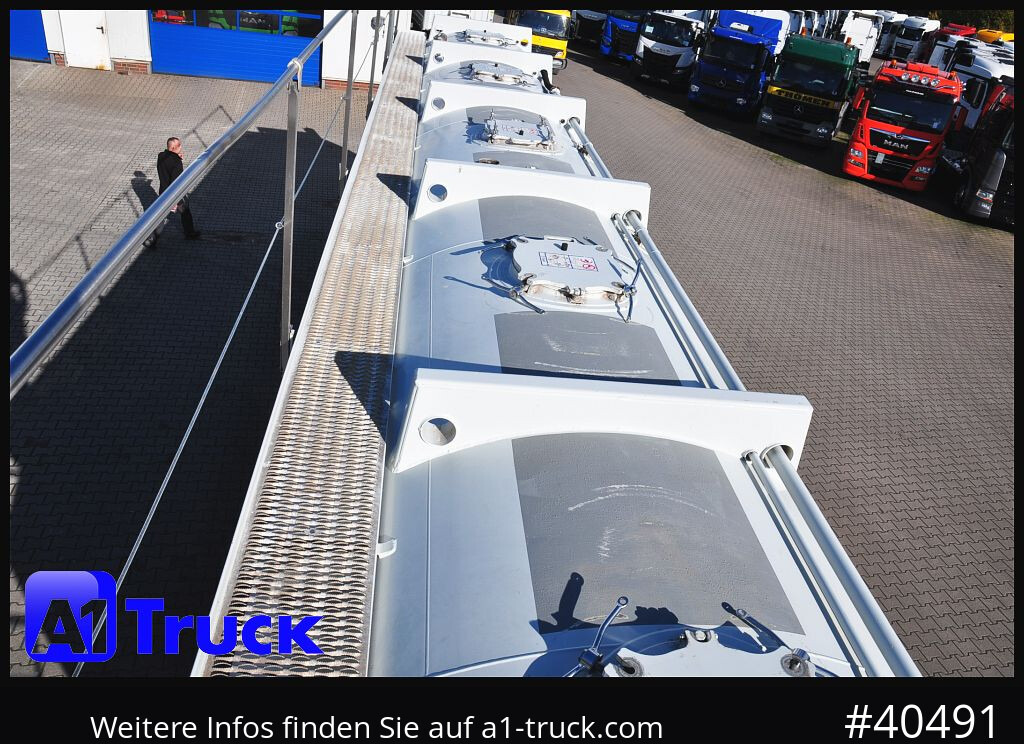 FELDBINDER KIP 60/7300/A/2, Kippsilo 60.3 ADR, 60m³, - Semirreboque silo: foto 4 FELDBINDER KIP 60/7300/A/2, Kippsilo 60.3 ADR, 60m³, - Semirreboque silo: foto 4