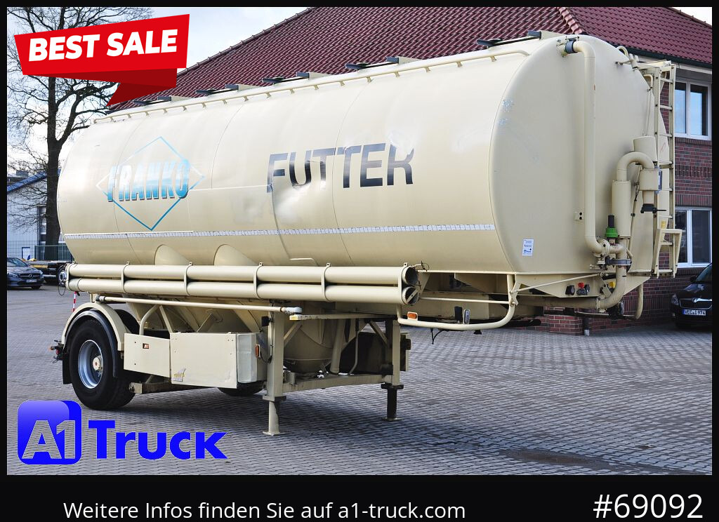 FELDBINDER Welgro, 36m³, Silo 5 Kammern, Lenkachse, - Semirreboque silo: foto 1 FELDBINDER Welgro, 36m³, Silo 5 Kammern, Lenkachse, - Semirreboque silo: foto 1