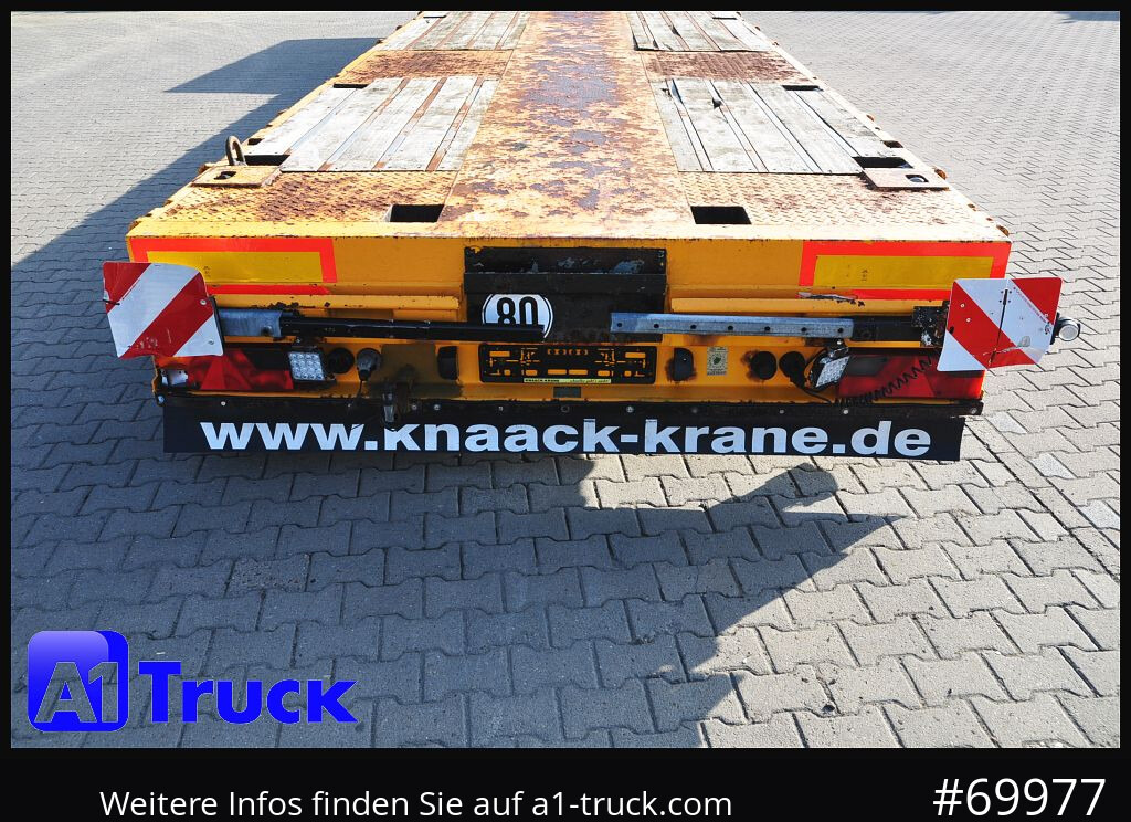 GOLDHOFER STN-3L-37, Tele Tieflader, Lenkachse, - Semireboque baixa: foto 3 GOLDHOFER STN-3L-37, Tele Tieflader, Lenkachse, - Semireboque baixa: foto 3