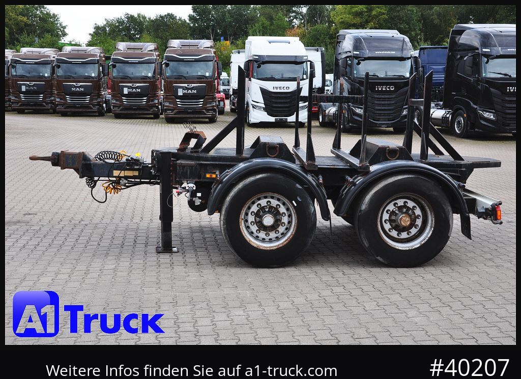 Reboque plataforma/ Caixa aberta HUEFFERMANN HTA1800, Ballast, BPW Achsen, Luft: foto 12 Reboque plataforma/ Caixa aberta HUEFFERMANN HTA1800, Ballast, BPW Achsen, Luft: foto 12