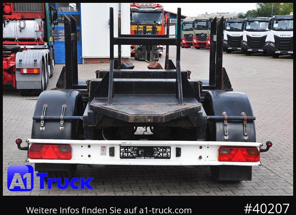 Reboque plataforma/ Caixa aberta HUEFFERMANN HTA1800, Ballast, BPW Achsen, Luft: foto 10 Reboque plataforma/ Caixa aberta HUEFFERMANN HTA1800, Ballast, BPW Achsen, Luft: foto 10