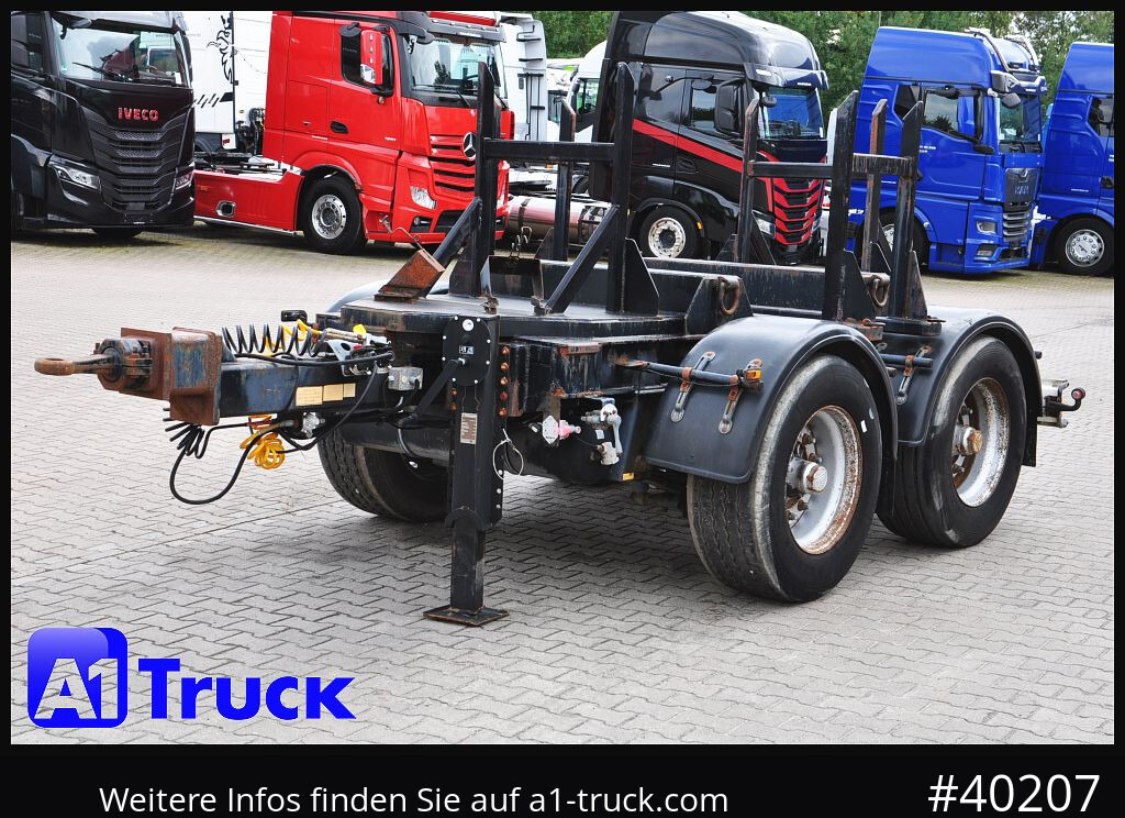 Reboque plataforma/ Caixa aberta HUEFFERMANN HTA1800, Ballast, BPW Achsen, Luft: foto 13 Reboque plataforma/ Caixa aberta HUEFFERMANN HTA1800, Ballast, BPW Achsen, Luft: foto 13