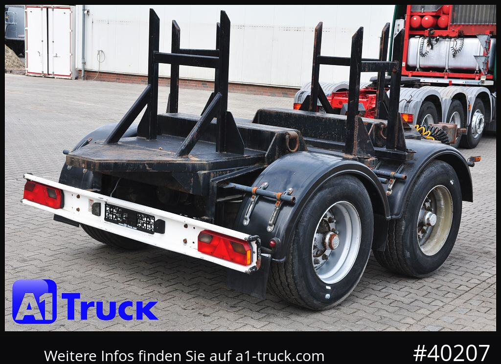 Reboque plataforma/ Caixa aberta HUEFFERMANN HTA1800, Ballast, BPW Achsen, Luft: foto 9 Reboque plataforma/ Caixa aberta HUEFFERMANN HTA1800, Ballast, BPW Achsen, Luft: foto 9