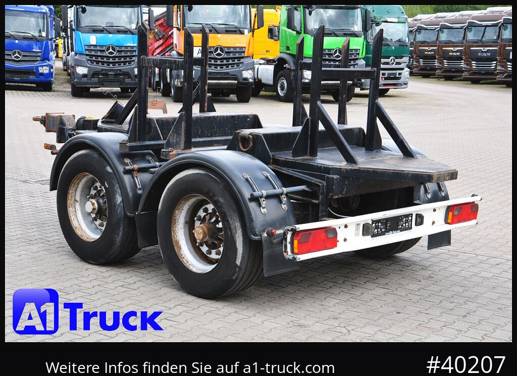 Reboque plataforma/ Caixa aberta HUEFFERMANN HTA1800, Ballast, BPW Achsen, Luft: foto 11 Reboque plataforma/ Caixa aberta HUEFFERMANN HTA1800, Ballast, BPW Achsen, Luft: foto 11