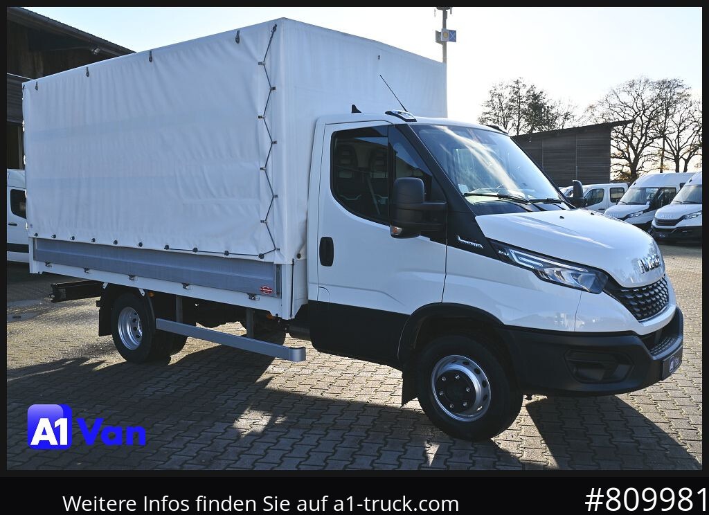 IVECO Daily 72C18 A8V Pritsche/Plane, Tempomat, AHK, Klima - Furgão caixa aberta: foto 1 IVECO Daily 72C18 A8V Pritsche/Plane, Tempomat, AHK, Klima - Furgão caixa aberta: foto 1