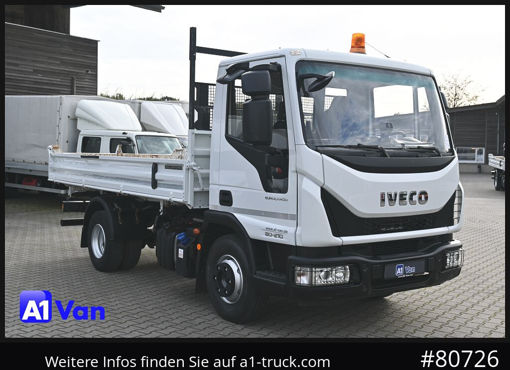 IVECO Eurocargo 80E21 Kipper, Meiller, Klima, 2x AHK - Furgão basculante: foto 1 IVECO Eurocargo 80E21 Kipper, Meiller, Klima, 2x AHK - Furgão basculante: foto 1