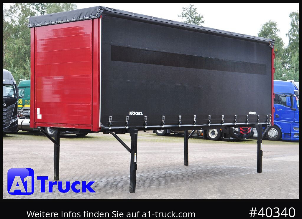 Toldo carroçaria KOEGEL ENC 74, 7.45  BDF Wechselbrücke, Top Zustand: foto 14