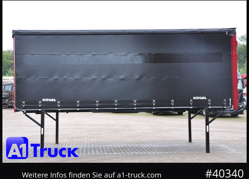 Toldo carroçaria KOEGEL ENC 74, 7.45  BDF Wechselbrücke, Top Zustand: foto 13