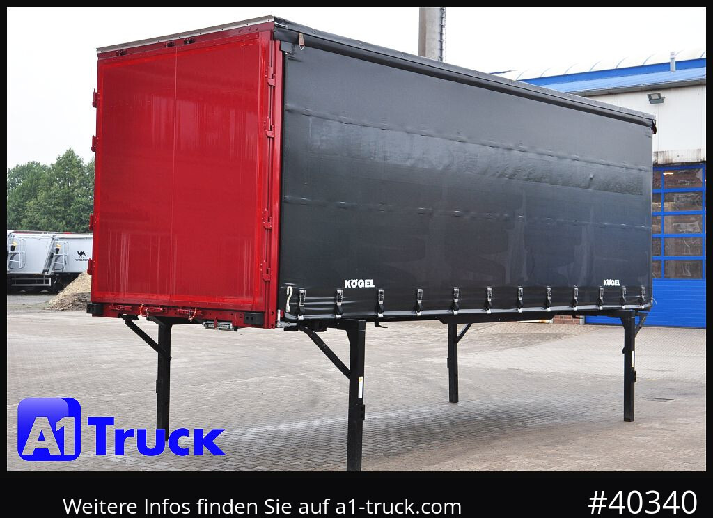 Toldo carroçaria KOEGEL ENC 74, 7.45  BDF Wechselbrücke, Top Zustand: foto 10