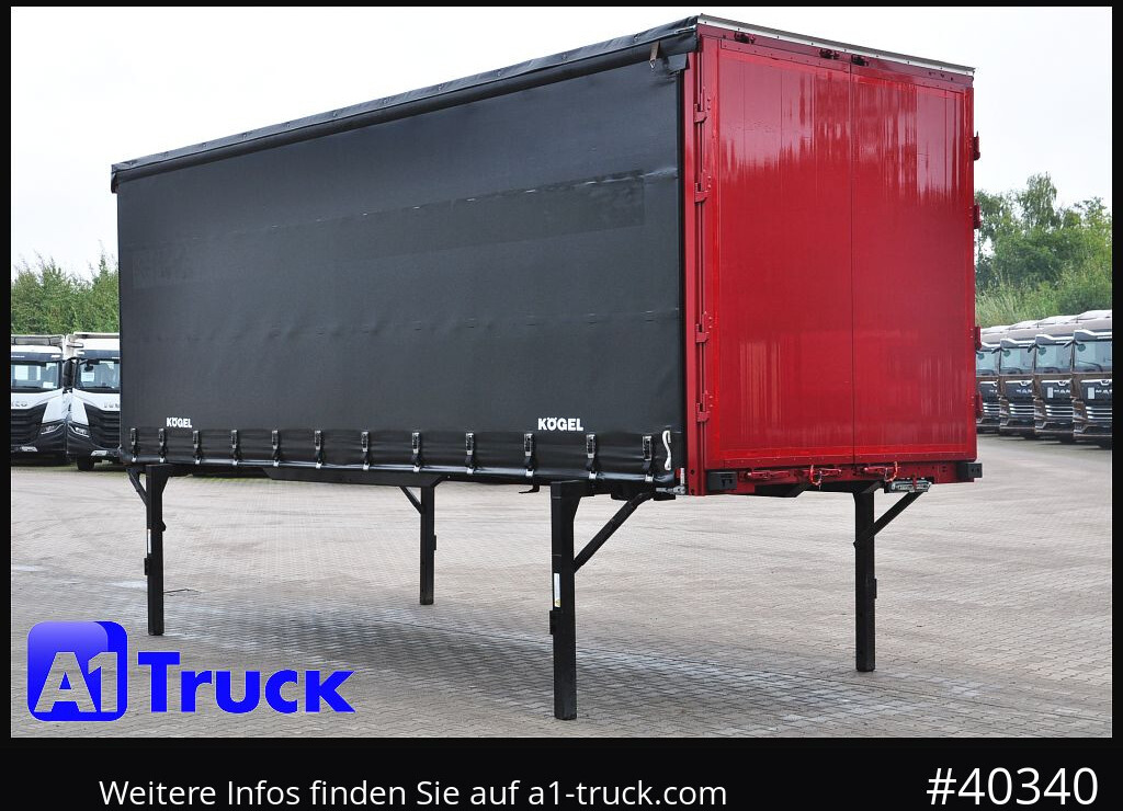 Toldo carroçaria KOEGEL ENC 74, 7.45  BDF Wechselbrücke, Top Zustand: foto 12