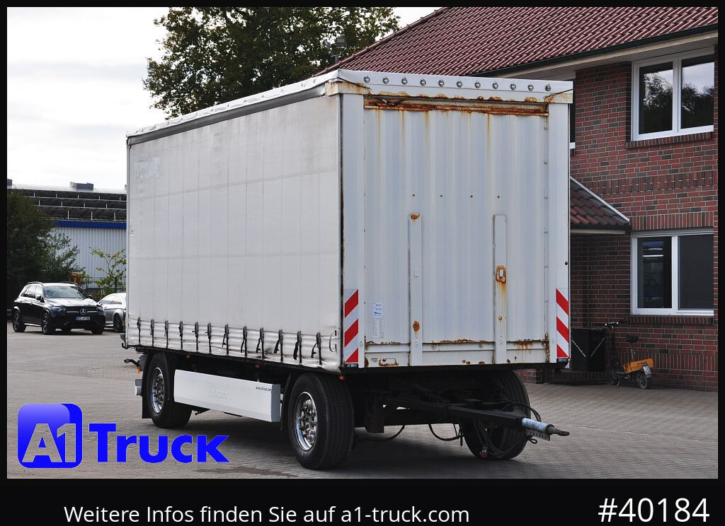 KRONE AZP 18, Festaufbau, TÜV 03-2026 - Reboque de lona: foto 1 KRONE AZP 18, Festaufbau, TÜV 03-2026 - Reboque de lona: foto 1