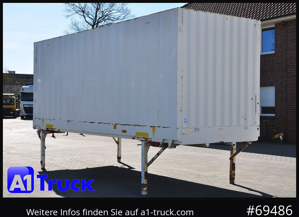 KRONE BDF 7,45 Koffer 2750mm innen - Contêiner marítimo: foto 1 KRONE BDF 7,45 Koffer 2750mm innen - Contêiner marítimo: foto 1